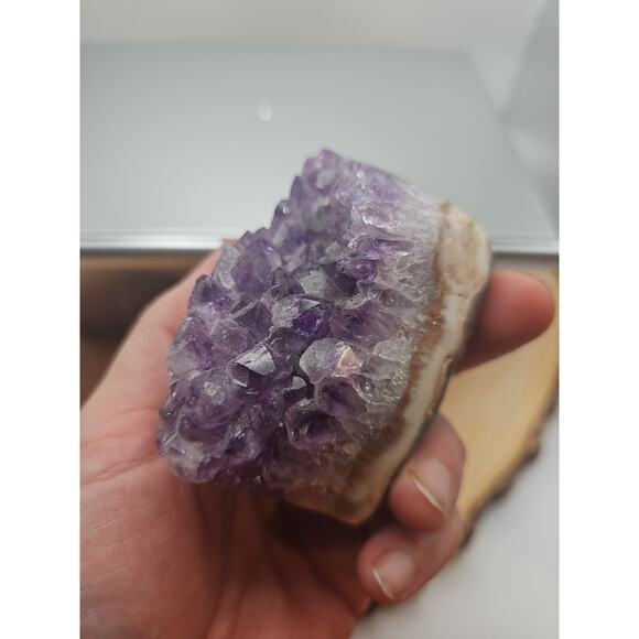 Amethyst Geode Cluster. .66lb - Picture 6 of 11